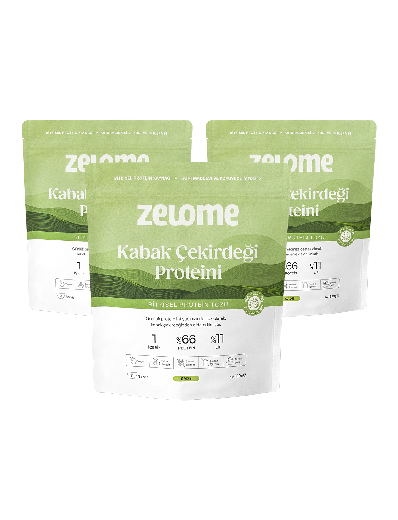 Kabak Çekirdeği Proteini 3'lü Set