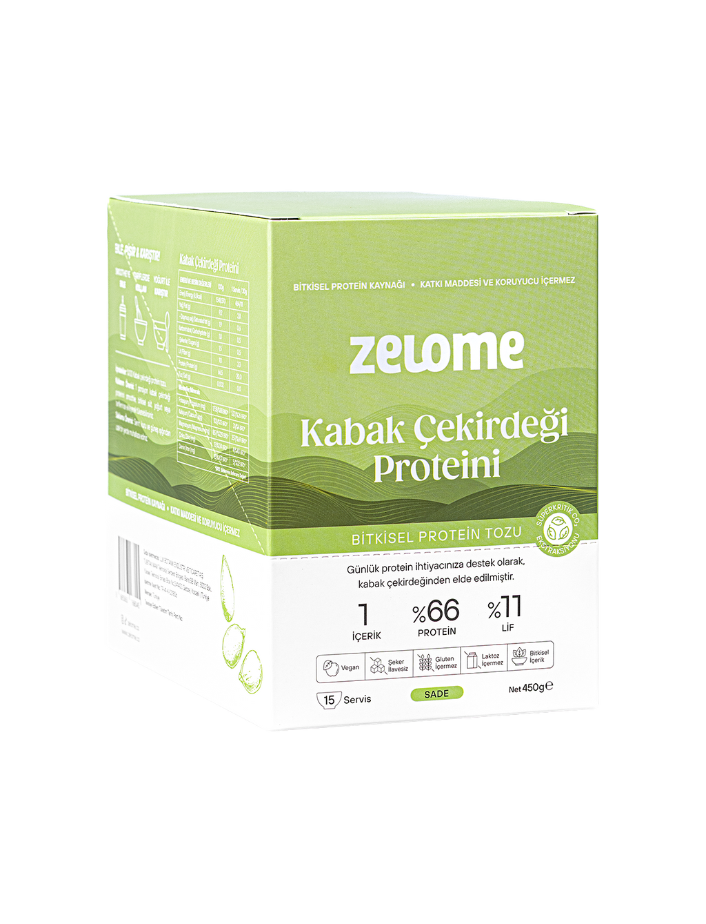 Kabak Çekirdeği Protein Tozu