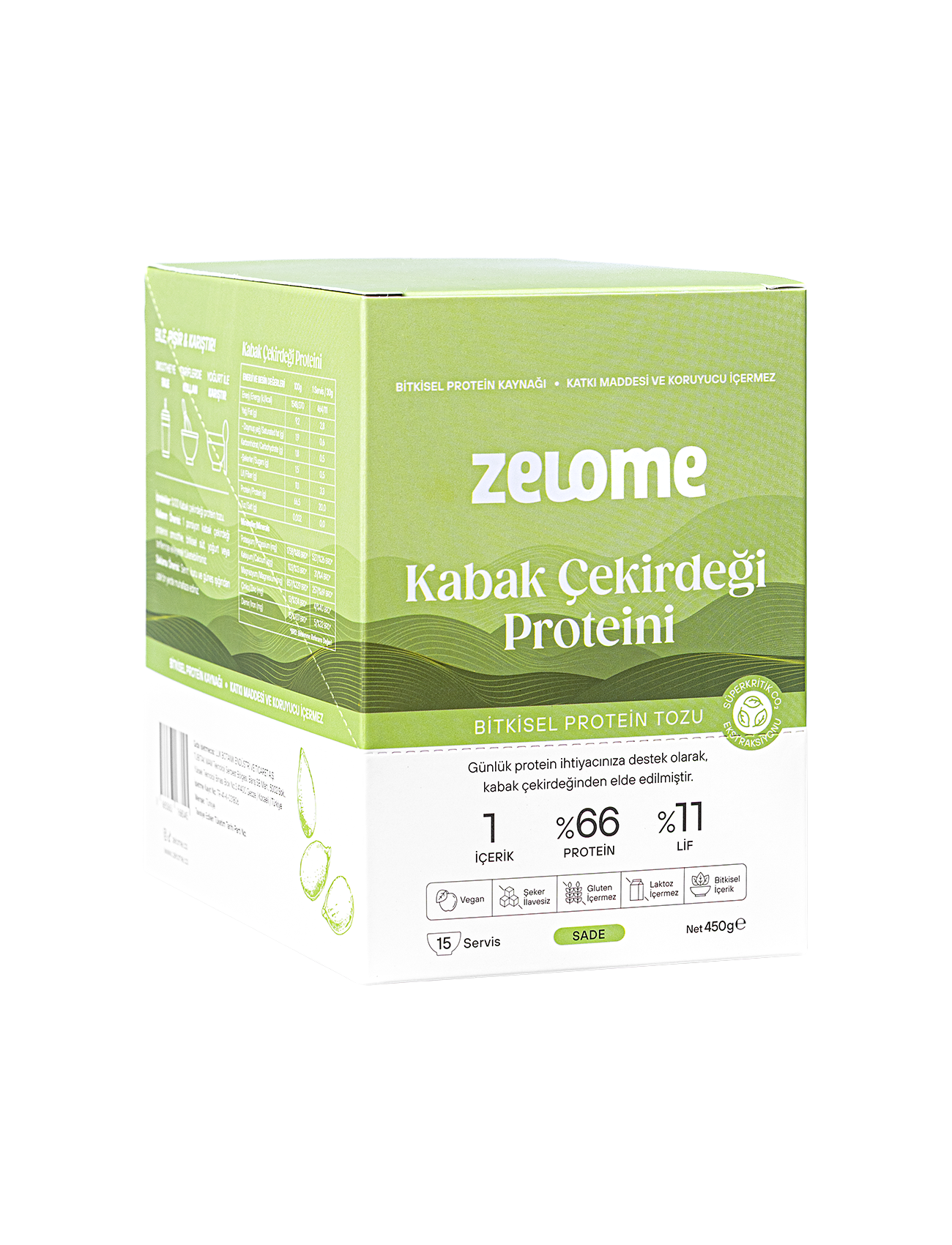 Kabak Çekirdeği Protein Tozu