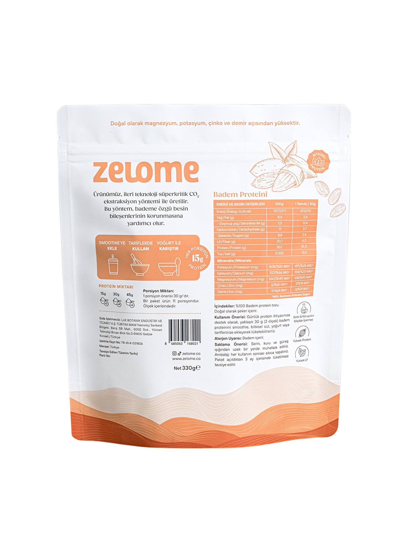 Badem Protein Tozu